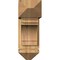 Ekena Millwork Merced Arts and Crafts Rough Sawn Bracket w/ Offset Brace, Western Red Cedar, 8"W x 22"D x 22"H BKT0806X22X22MRC03RWR - alternate 4